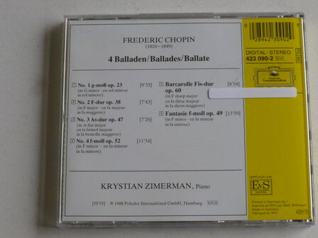 Chopin - 4 Balladen / Krystian Zimerman