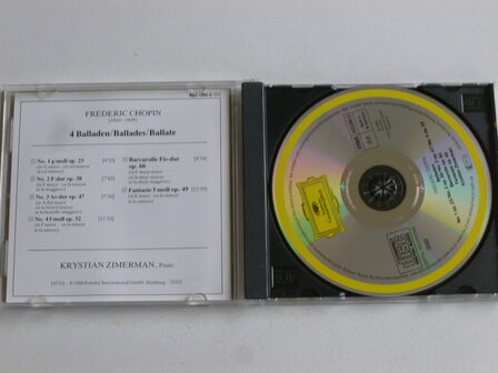 Chopin - 4 Balladen / Krystian Zimerman