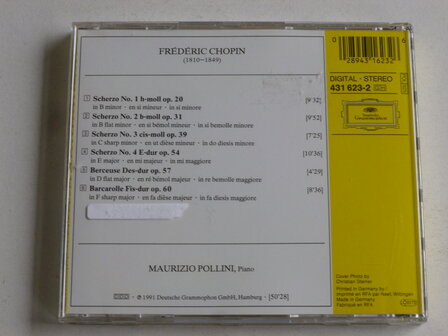 Chopin - 4 Scherzi / Maurizio Pollini
