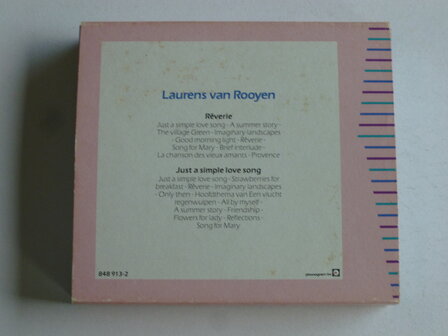 Laurens van Rooyen - Reverie + Just a simple love song (2 CD)