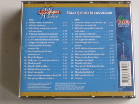 Marianne Weber - Haar Grootste Successen (2 CD)