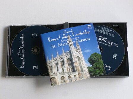 Bach - St. Matthew Passion / Choir of King&#039;s College Cambridge (3 CD + DVD)