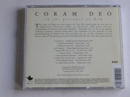 Coram Deo - In the precence of God