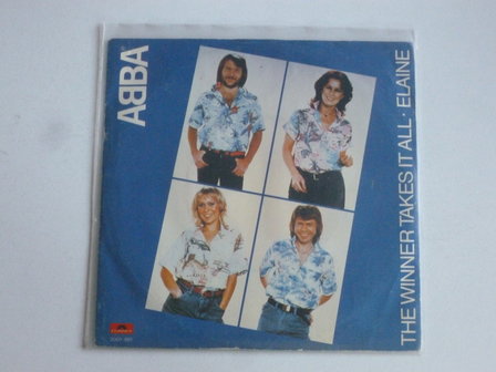 Abba - The Winner takes it all ( vinyl single)