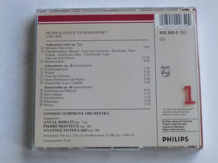 Tschaikowsky - Balletmusik / Dorati, Monteux