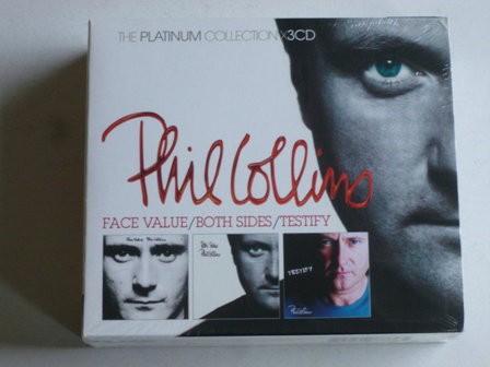 Phil Collins - Face Value / Both Sides / Testify (3 CD) Nieuw