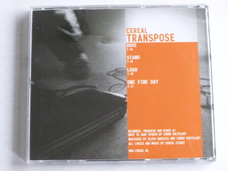 Cereal - Transpose