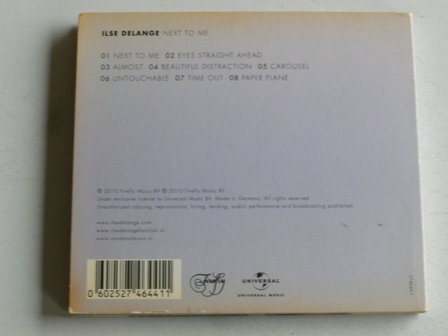 Ilse DeLange - Next to me (gesigneerd)