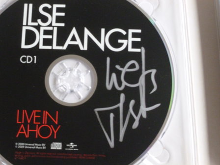 Ilse DeLange - Live in Ahoy (2 CD + DVD) Gesigneerd