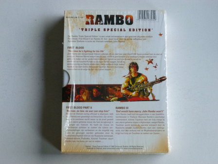 Rambo - Sylvester Stallone  / Triple Special Edition (3 DVD)