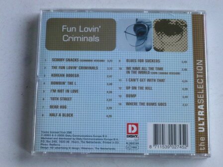 Fun Lovin&#039; Criminals - The Ultra Selection