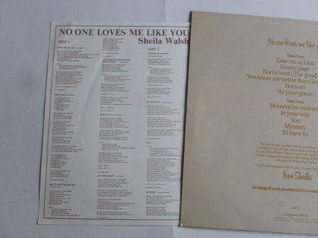 Sheila Walsh - No one love me like you (LP)