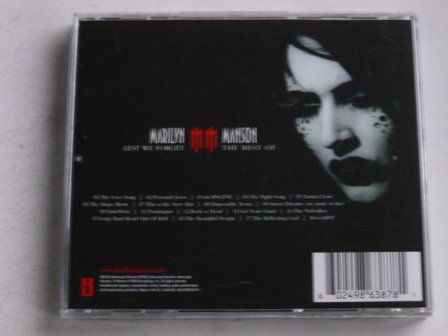 Marilyn Manson - Lest we forget / The best of