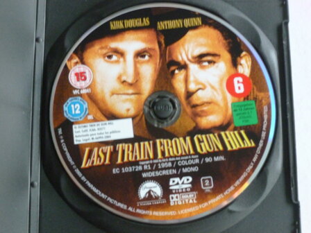 Last Train from Gun Hill - Kirk Douglas, Anthony Quinn (DVD)
