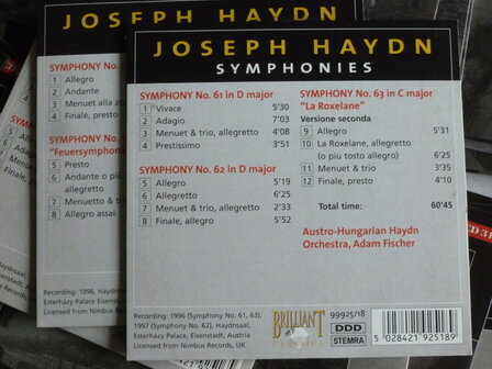 Haydn - Symphonies Complete / Adam Fischer (33 CD)