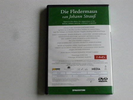 Johann Strauss - Die Fledermaus / Sutherland, Pavarotti (2DVD)