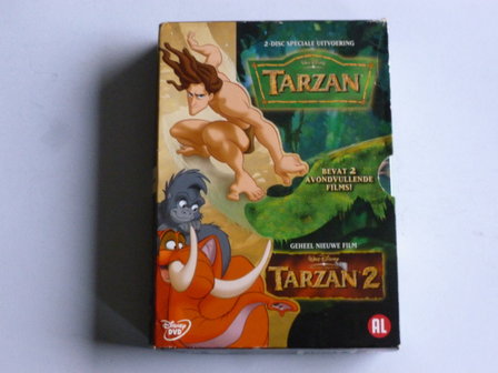 Tarzan 1 en Tarzan 2 (3 DVD)