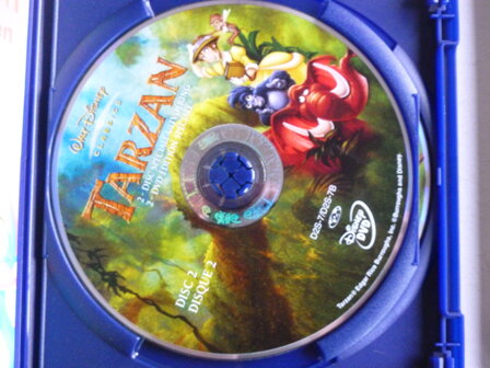 Tarzan 1 en Tarzan 2 (3 DVD)