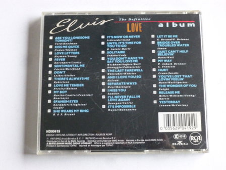 Elvis Presley - The Definitive Love Album