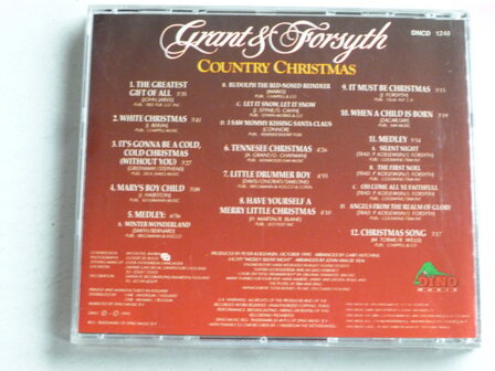 Grant &amp; Forsyth - Country Christmas (dino)