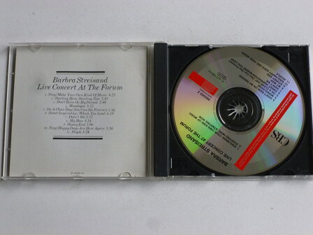 Barbra Streisand - Live Concert at the Forum (CBS)