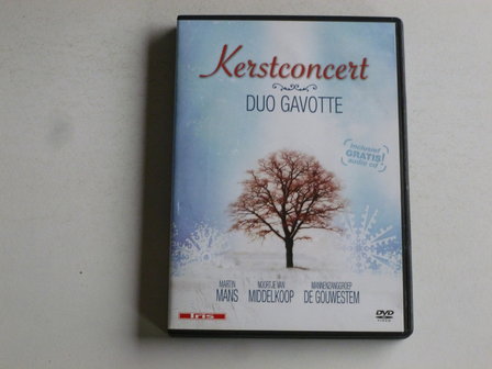 Kerstconcert - Duo Gavotte / Martin Mans, Noortje van Middelkoop (Cd + DVD)