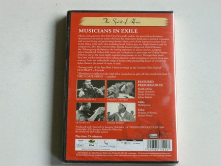 The Spirit of Africa - Musicans in Exile / Jacques Holender (DVD) Nieuw