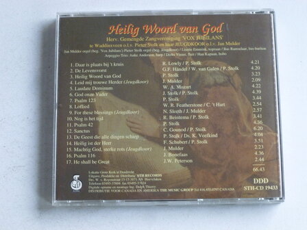 Heilig Woord van God - Vox Jubilans