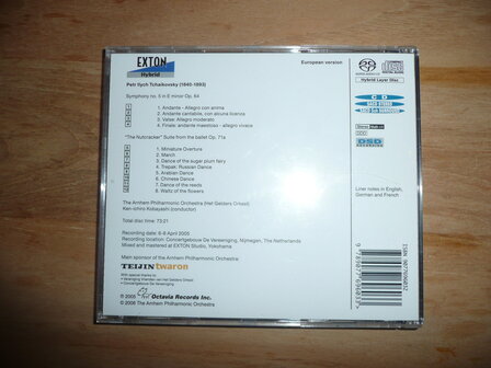 Tchaikovsky - Symph. no 5 (The Arnhem Philh. Orch.) Super Audio CD