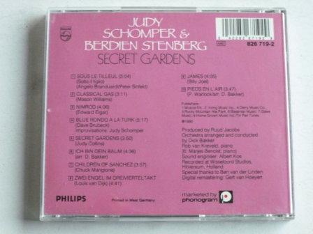 Judy Schomper &amp; Berdien Stenberg - Secret Gardens