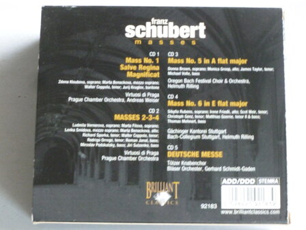 Frans Schubert - Masses (5 CD)