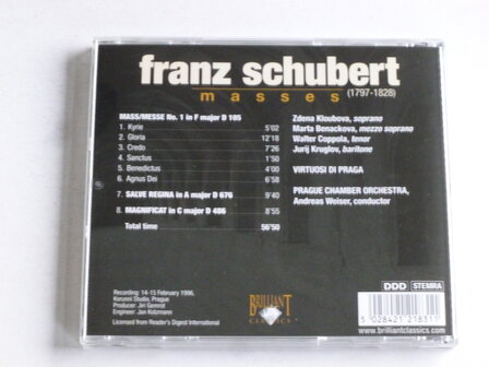 Frans Schubert - Masses (5 CD)