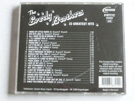 The Everly Brothers - 23 Greatest Hits