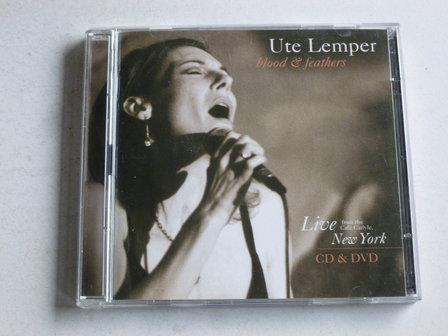 Ute Lemper - Blood &amp; Feathers / Live CD + DVD