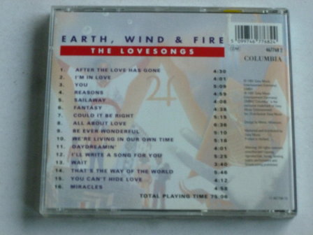 Earth Wind &amp; Fire - The Love Songs