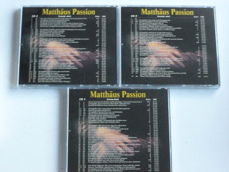 Matth&auml;us Passion - J.S. Bach / Pieter Jan Leusink (3 CD)