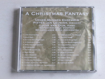 A Christmas Fantasy - Urker Mannen Ensemble, Louis van Dijk