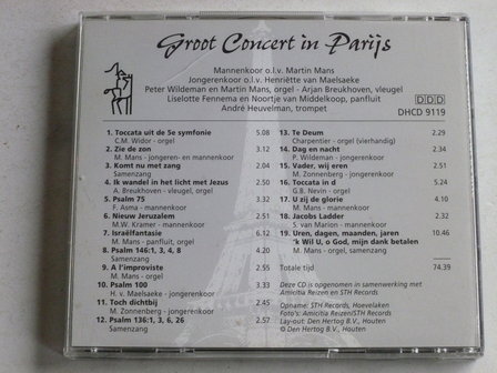 Groot Concert in Parijs - Martin Mans en Peter Wildeman
