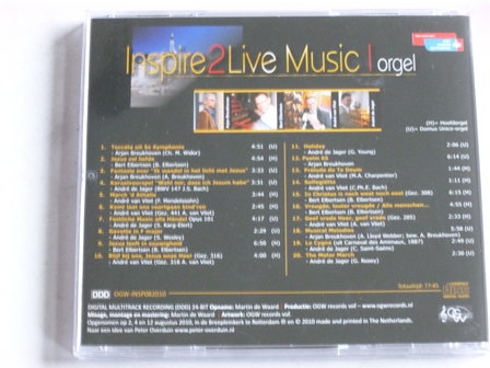 Inspire 2 Live Music - Orgel
