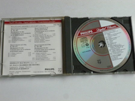 Mozart - The Horn Concertos /  Hermann Baumann