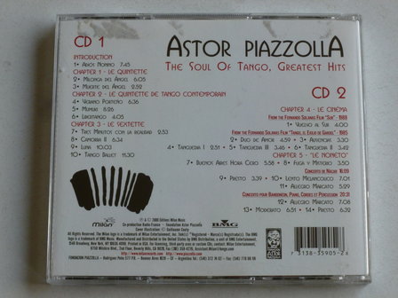 Astor Piazzolla - The Soul of Tango / Greatest Hits (2 CD)