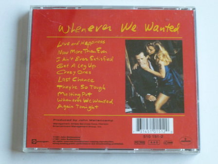 John Mellencamp - Whenever we wanted