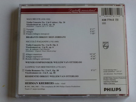 Herman Krebbers - Beethoven, Bruch, Paganini