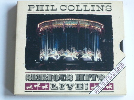 Phil Collins - Serious Hits / Live (incl. boekje)