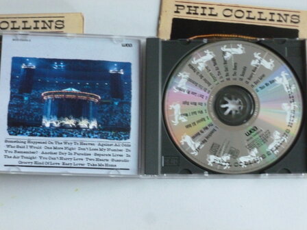 Phil Collins - Serious Hits / Live (incl. boekje)