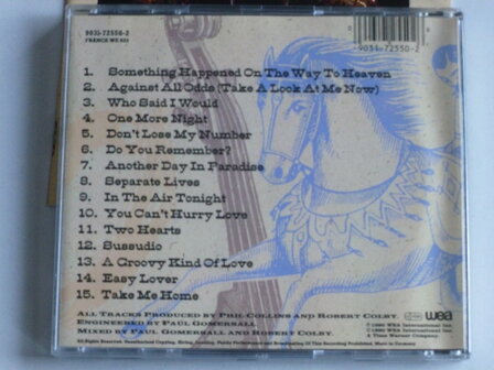 Phil Collins - Serious Hits / Live (incl. boekje)