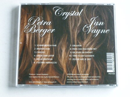 Petra Berger / Jan Vayne - Crystal (gesigneerd)