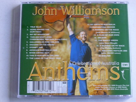 John Williamson - Anthems / A Celebration of Australia