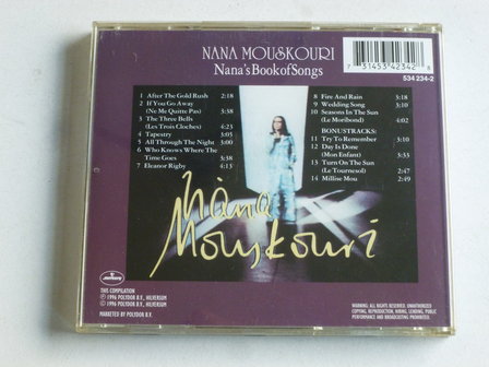Nana Mouskouri - Nana&#039;s Book of Songs
