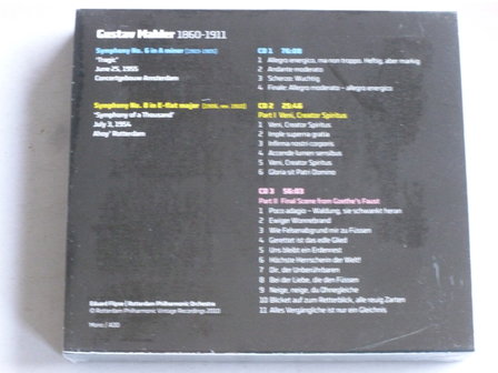 Mahler 6 & 8 - Rotterdam Philharmonic Orchestra / Eduard Flipse (2 CD) Nieuw